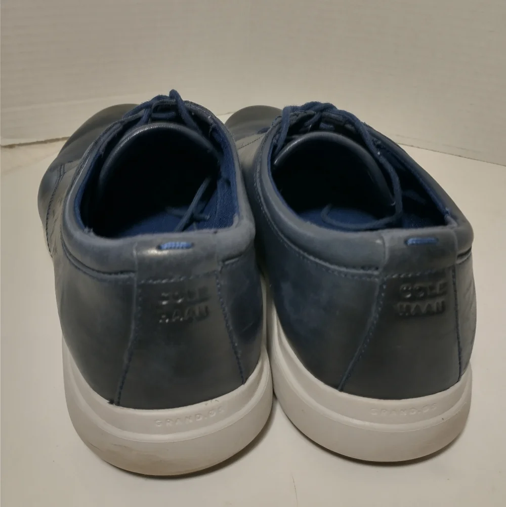 Cole Haan Grand Plus Essex Wedge Oxford,‎ Blue, Men's Size 11.5